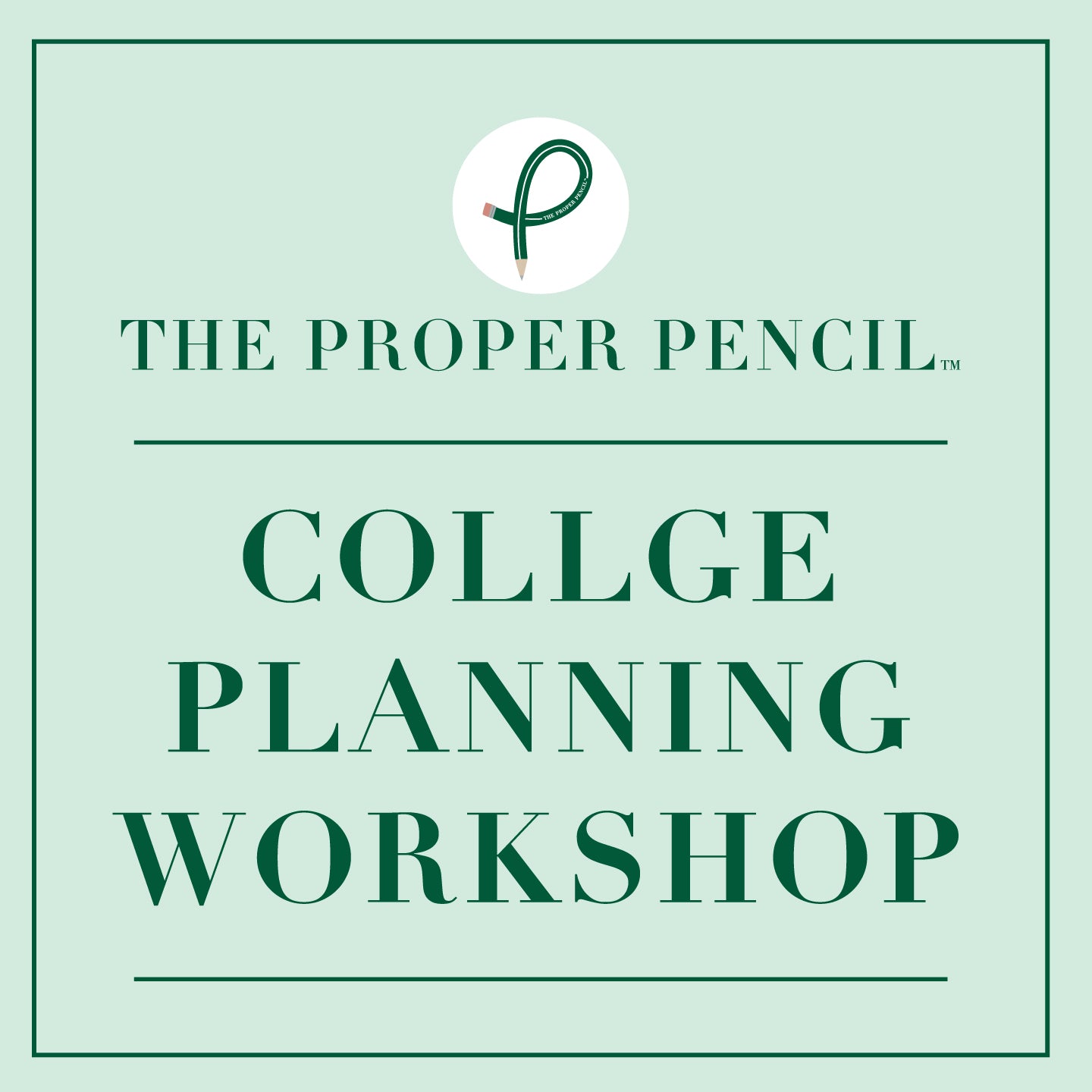 College Planning Workshop