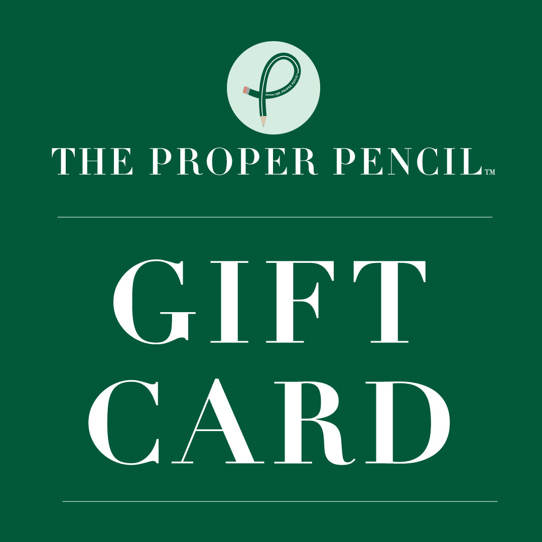 The Proper Pencil Gift Card